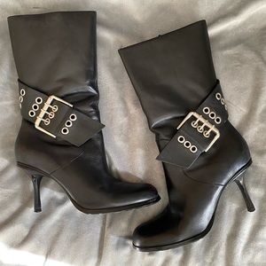 Steven Steve Madden Badass Punk Goth boots 9